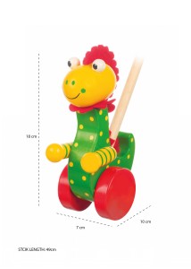 OT Push Along Dinosuar